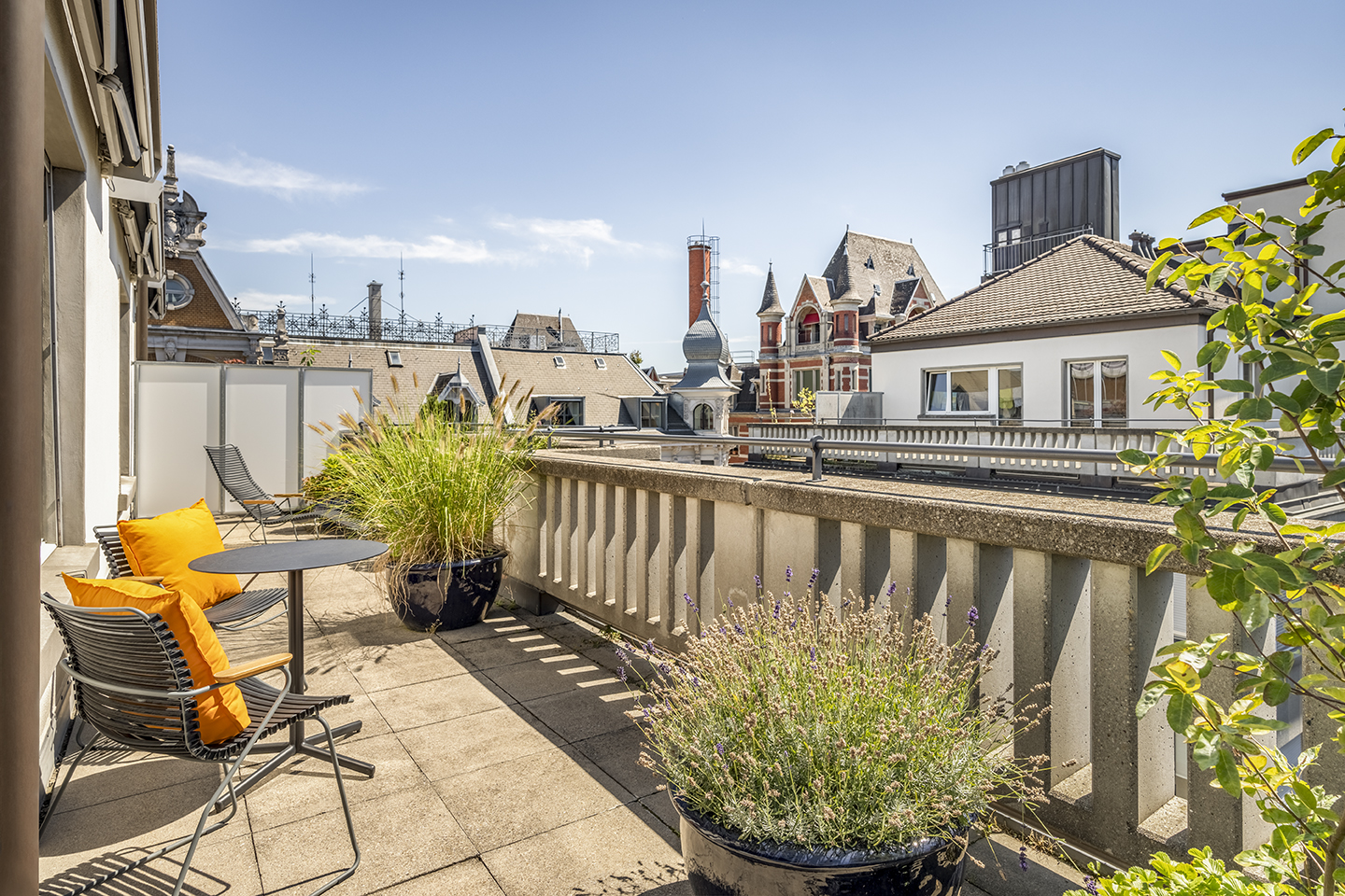 Hotel Suite with balcony in Zurich