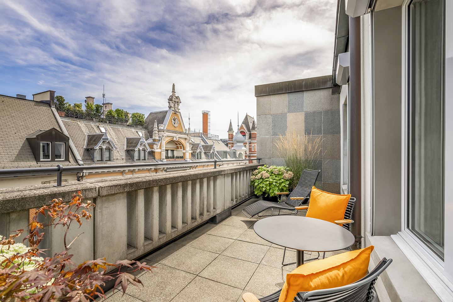 Zurich Hotel Suite with terrace